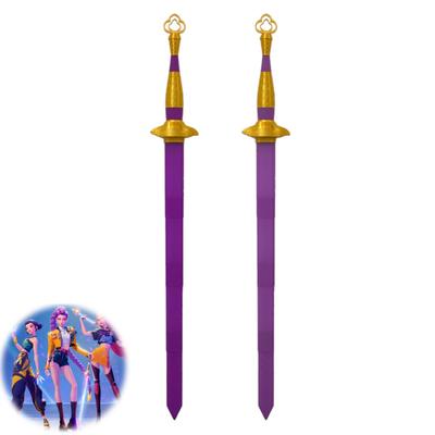 Kpop Охотник Косплей Длинный меч Реквизит Костюм на Хэллоуин Вечеринка Аниме Вдохновленный Охотники Стилет Оружие Ролевая игра Аксессуар Коллекционный Реквизит для фанатов