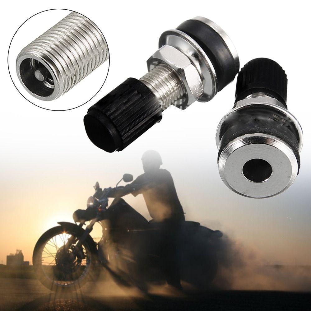 2pcs 32mm Motorcycle Wheel Valve Zinc Alloy Dustcap Moto Accessories Valve Nozzle