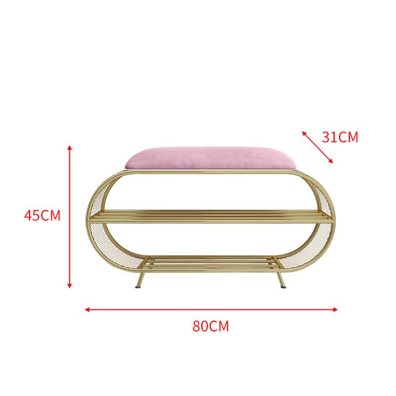 Металлическая полка для обуви с сиденьем, креативный табурет для пеленания обуви, входная мебель, полка для хранения вещей, экономящая место скамья, шкафы для прихожей