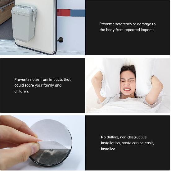 Magnetic Door Holder For RV, Magnetic RV Door Stopper, Strong Magnetic Baggage Door Catch Latch For RV, Camper, Travel Trailer, Motor Home, Boat