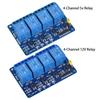 DC 5V 12V 24V 1 2 4 6 8 Channel Relay Module Board Shield with Optocoupler / High and Low Level Trigger for Arduino Raspberry 5
