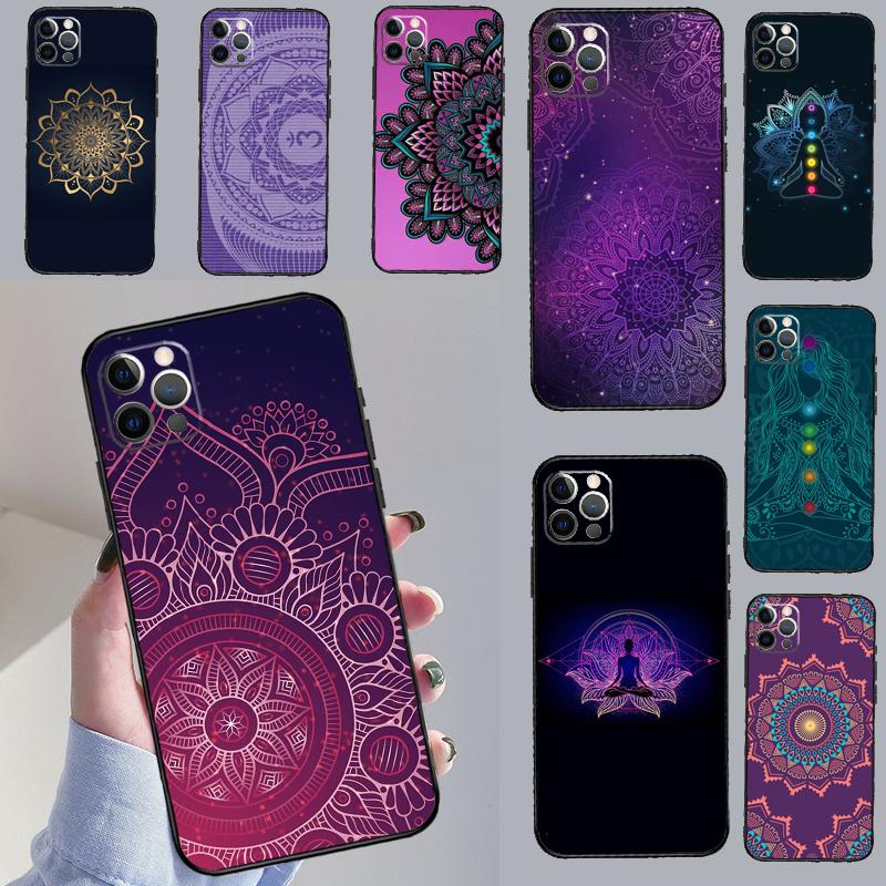 Чехол Mandala Chakra Yoga для Huawei Nova 12s 7i 8i 11i 12i Y73 Y70 Y90 Y60 Y72 Y61 Y91 9 10 SE P30 Pro P40 Lite