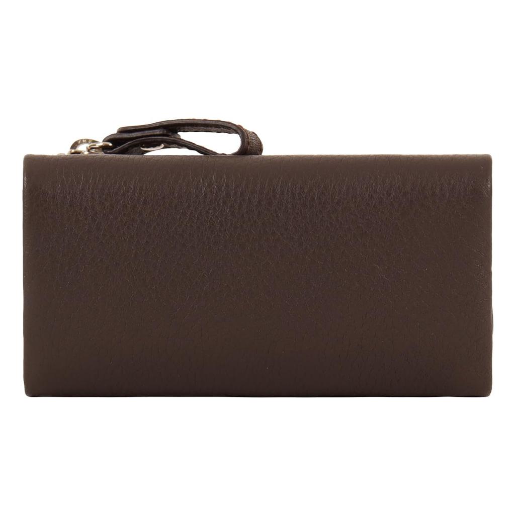 Ключница 4 ряда Натуральная кожа Кошелек для монет Ридинг Шоколадный [Takeokikuchi] Мужская TKW-00241 [12]