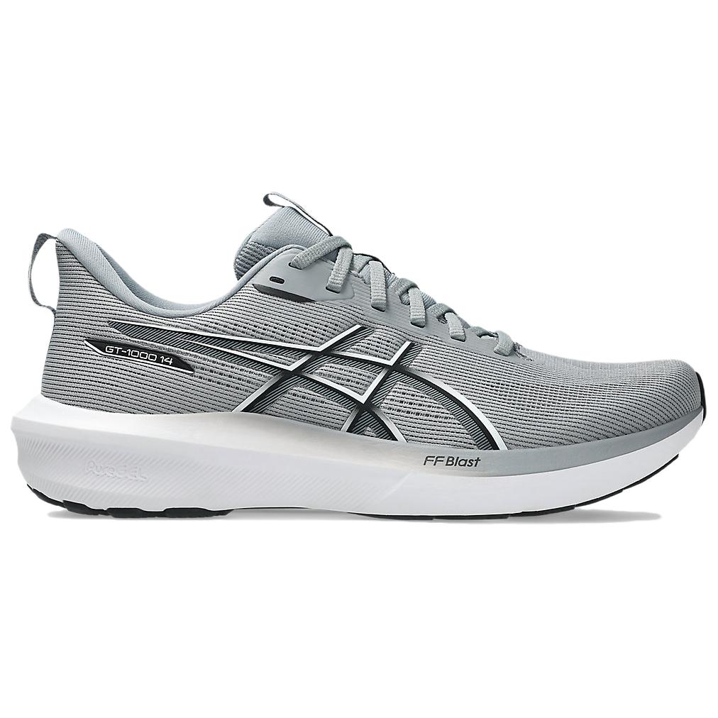 Asics GT 1000 14 Износостойкие Низкие Беговые Кроссовки Мужские Гравийный Серый 1011C077-020