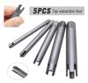5Pcs Broken Tap Extractor Removal Tool Alloy Steel Kit Remove 3-20mm Tap Portale