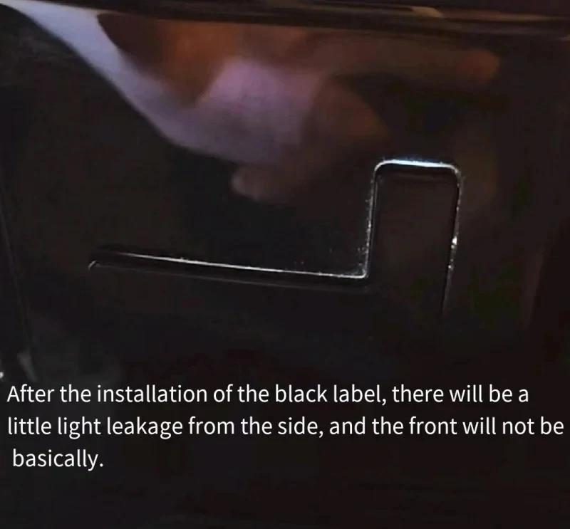 Подходит для JETOUR Traveler T2 2025-2025 Автомобиль ABS Ярко-черная решетка Буквы Маркировка Наклейка Авто Внешние Украшения Детали