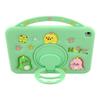 Silicone Case for iPad 10.2 (2021)/(2020)/(2019)/iPad Air 10.5 inch (2019)/Pro 10.5-inch (2017) Rotating Kickstand Hand Grip Cute Tablet Cover