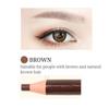 Pull-string Eyeliner Pencil: Waterproof, Sweat-proof, Fade-resistant, Creates Distinct Strands for Natural "Wild" Brows, Smooth & Natural Application