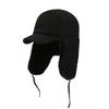 Cotton Plush Winter Men Hat Windproof Earflaps Caps Ski Accessories Fur Earflap Hat  Elderly