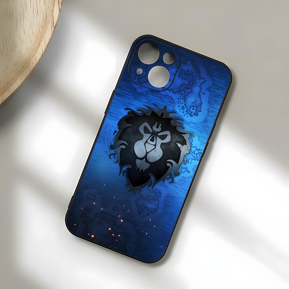 Чехол для телефона World Of Warcraft для iPhone 17 Pro Max 15 Pro 16 14 Plus 12 13 Mini 11 Pro Ударопрочный Мягкий Чехол