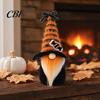 Halloween Party Supplies Gnome Decor, Cute Gradient Ghost Figurine, Faceless Statue Durable Decorations for Shelf Table, Spooky Ornament Home