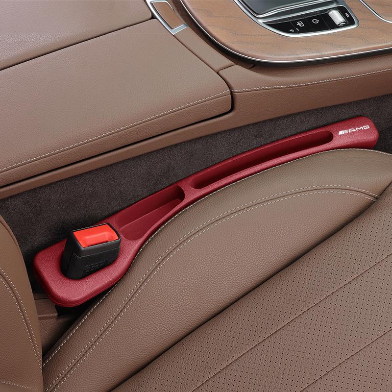 AABIE1 2pcs Car Seat Gap Filler Leakproof Padding Side Seam Plug Strips For Mercedes Benz AMG W201 W210 W204 W205 W203 W211 W212 W213