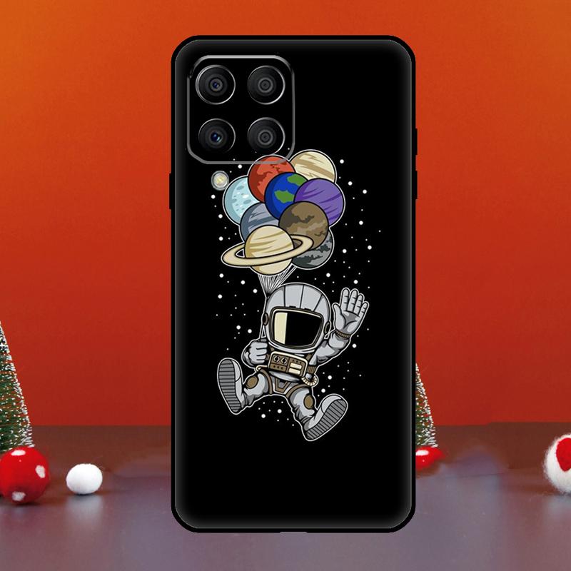 Эстетичный Космический Лунный Астронавт Для Samsung Galaxy M33 M13 M35 M53 M11 M21 M31 M55 M15 M14 M34 M54 M12 M32 M52 M06 M16 Чехол