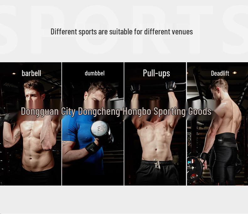 Двухцветные противоскользящие кистевые лямки и бинты для поддержки хвата