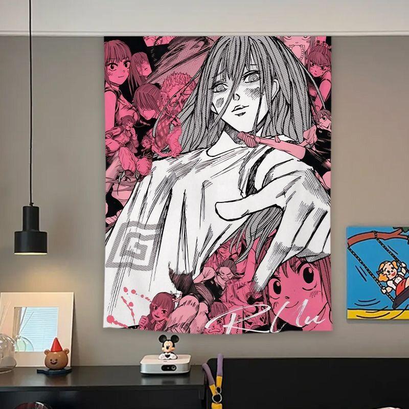 Sakamoto Days Anime Vertical Tapestry Great Buddha Wall Decor for Dormitory Room Decor Merchandise