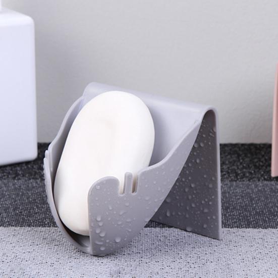 Портативная ванная комната, губка для душа, мыльница, лоток для слива, держатель, органайзер