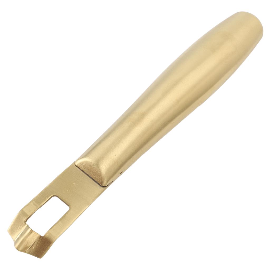 Инструмент для снятия цедры лимона Zester для коктейлей из нержавеющей стали Многофункциональный кухонный гаджет Gold