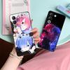 ReZero Рем Рам Матовый ТПУ Чехол для Мобильного Телефона для VIVO Y77 76 75 74 73 72 58 56 55 51 50 38 36 Y19 Y18 Y03 Y01 5G Цветная Крышка