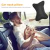 Универсальный автомобильный эластичный подголовник, автомобильное сиденье, поддержка шеи, подушка из искусственной кожи, защита для головы, подушка на спинку