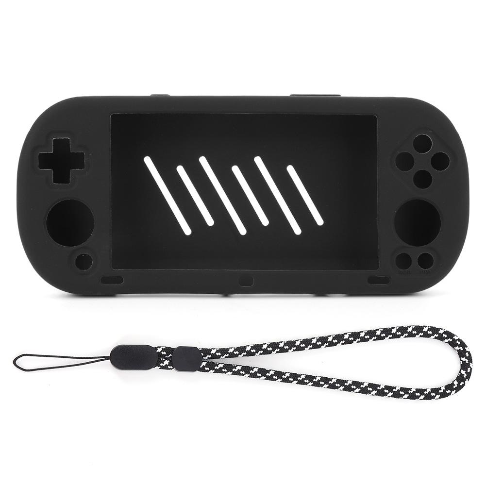 Силиконовый чехол Защитный чехол Нескользящий протектор Ракушка Рукав Чехол с мягкой кожей для Игровой консоли Trimui Smart Pro Аксессуары