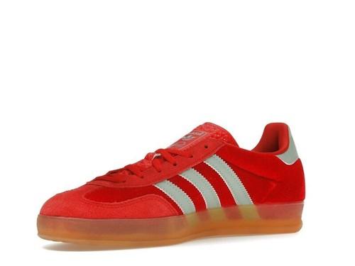 adidas Gazelle Indoor Better Алый Зеленый Вельвет Ж - IG6786