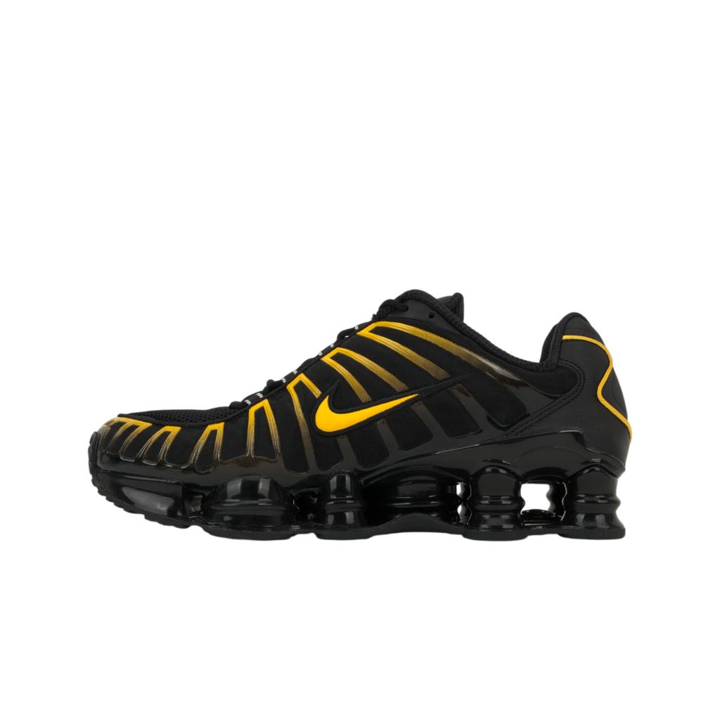 Nike Кроссовки Shox TL Черный Университетское Золото Унисекс AV3595-013