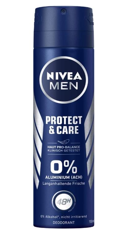 Nivea Men Antiperspirant Deodorant Spray 150ml - 48-Hour Protection
