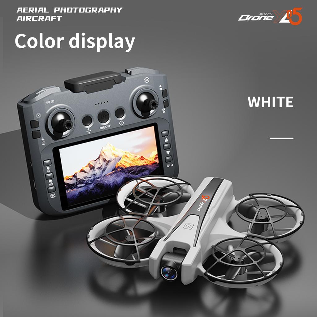 YL05 MAX Drone 8K Aerial HD Dual Camera Intelligent Obstacle Avoidance Screen Remote Control Brushless Power GPS Toys Drone