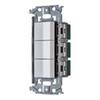 Panasonic Embedded Switch Set Switch E X 3 Matte White WNSS50444W SO-STYLE