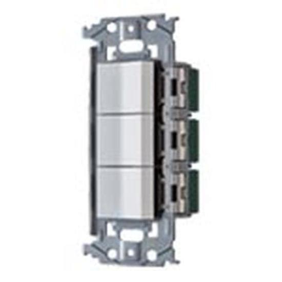 Panasonic Embedded Switch Set Switch E X 3 Matte White WNSS50444W SO-STYLE