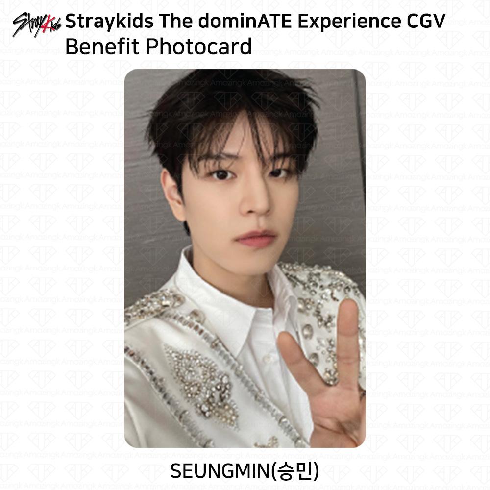 Stray Kids Опыт DominATE CGV Фотокарточка-бонус SKZ KPOP K-POP