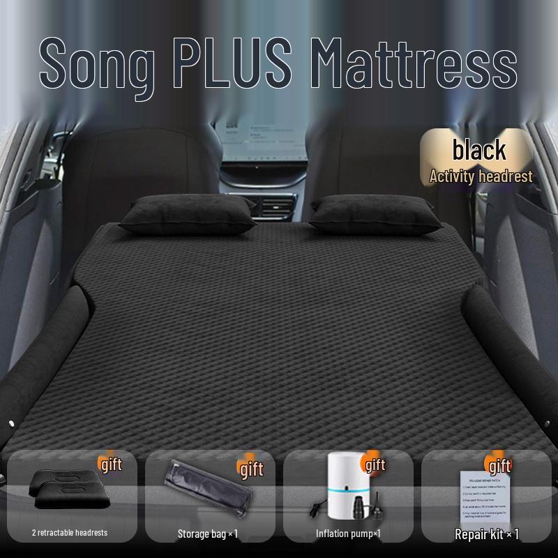 Автомобильный матрас BYD Song PLUS, кровать в багажник, надувной матрас для сна на заднем сиденье электромобиля