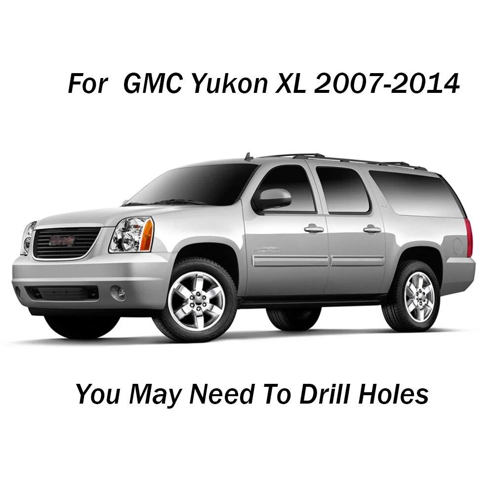 Набор формованных брызговиков для GMC Yukon XL 2007-2014, брызговики, брызговики 2008, 2009, 2010, 2011, 2012, 2013, передние и задние