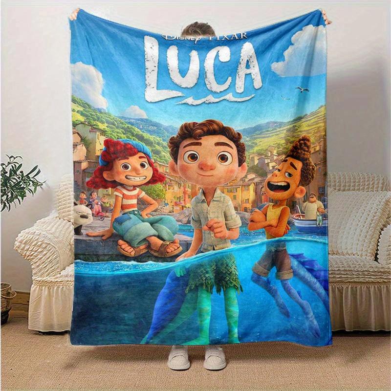 1 шт., Плед Disney Pixar Лука для дома, Идеально подходит для дивана, кровати, путешествий, кемпинга, автомобиля