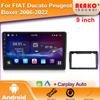 Android Car Radio For FIAT Ducato Peugeot Boxer Citroen Jumper 2006-2022 Multimedia Video Player GPS Carplay Autoradio
