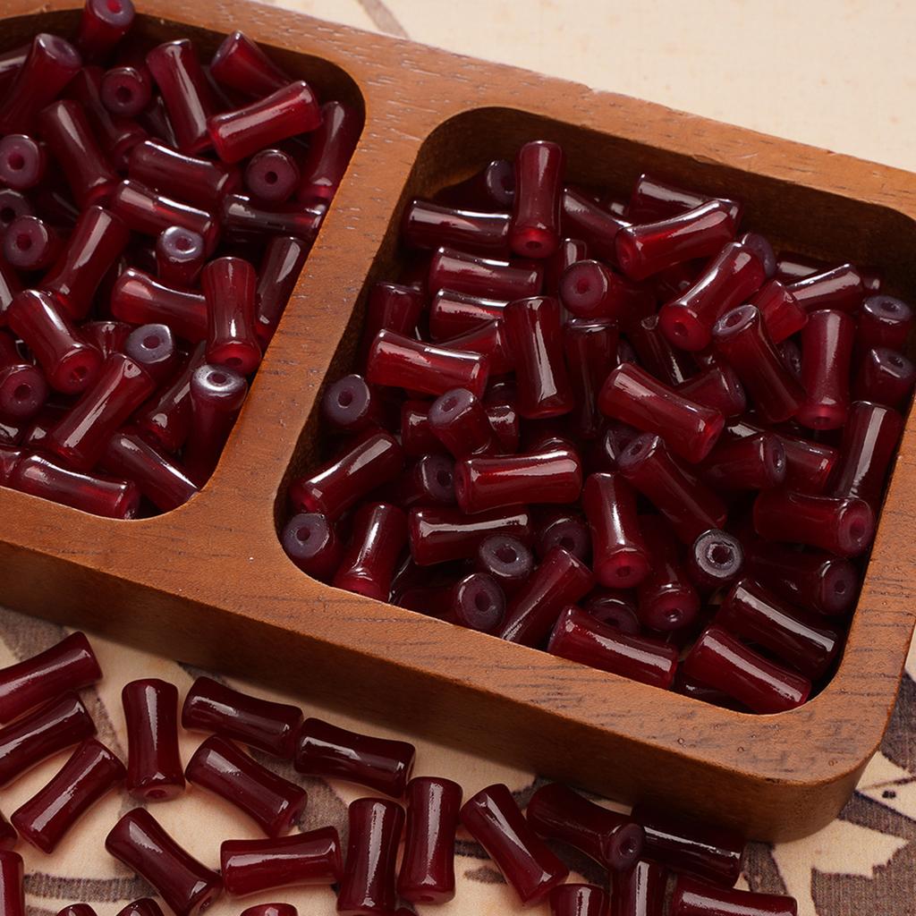 Стеклянные ореолы для окрашивания Бамбуковые бусины Бусины в старинном стиле Бусины ручной работы Аксессуары для бисера Глазурь Имитация нефрита Бусины Материалы