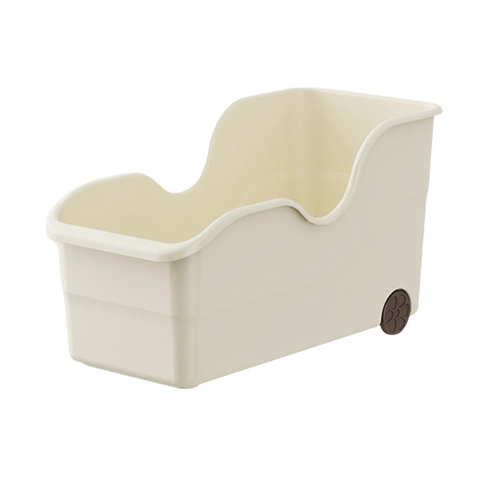 С Колесами Ящик для Хранения Разного Пластиковый Органайзер для Кухонного Шкафа