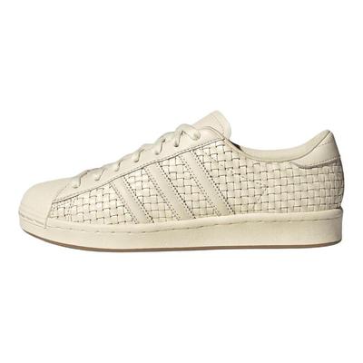 Оригинальные кроссовки для скейтборда Originals Superstar Vintage Woven Женские кремово-белые кроссовки JR6001