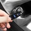 Автомобильная наклейка Автостайлинг Брелок Брелок с колпачками для вентилей шин Автомобиля Для Ford Escape Kuga Mondeo Ecosport Fiesta Focus 2 3 MK1 MK