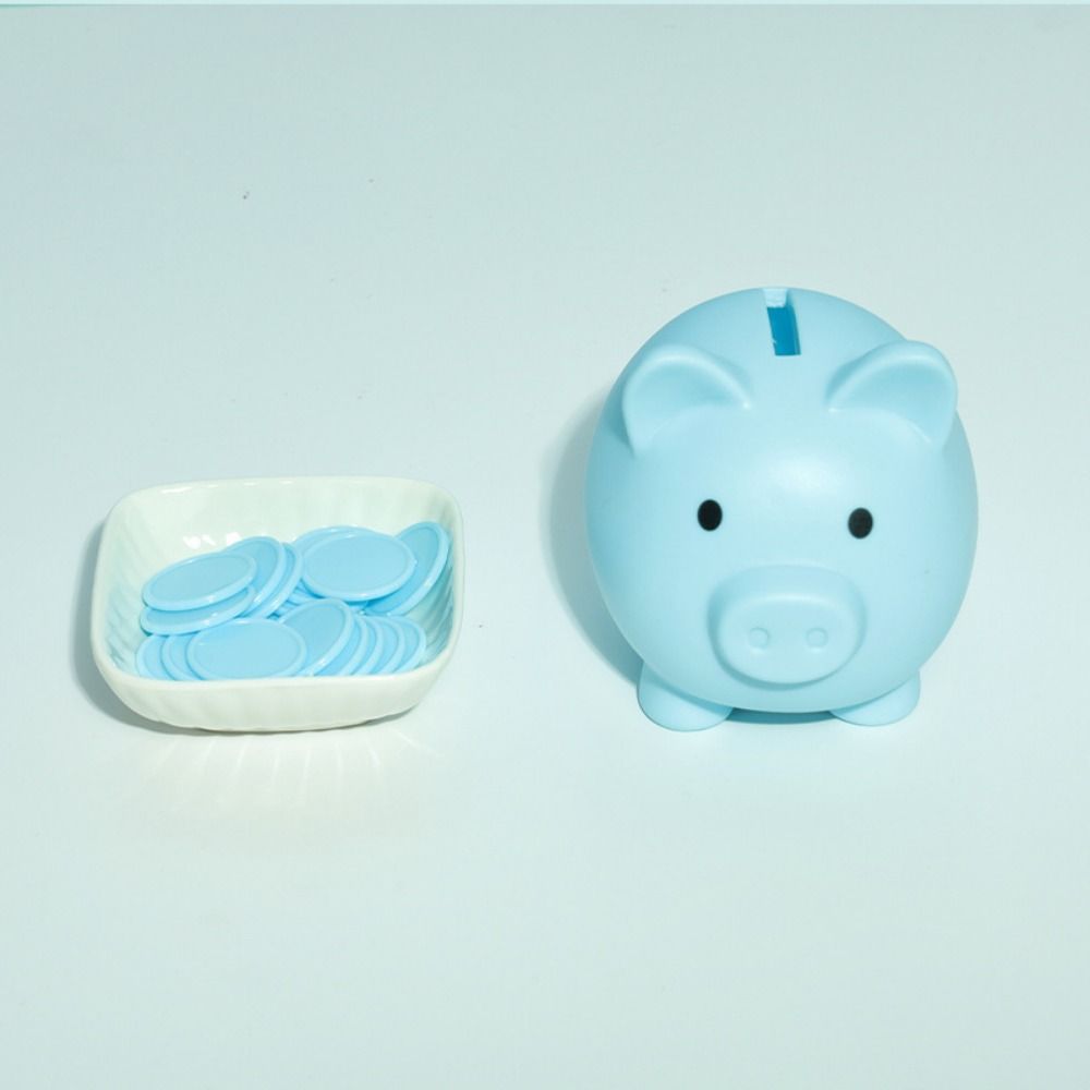 Colorful Piggy Bank Color Matching Toys Creative Children Piggy Money Bank Home Decoration