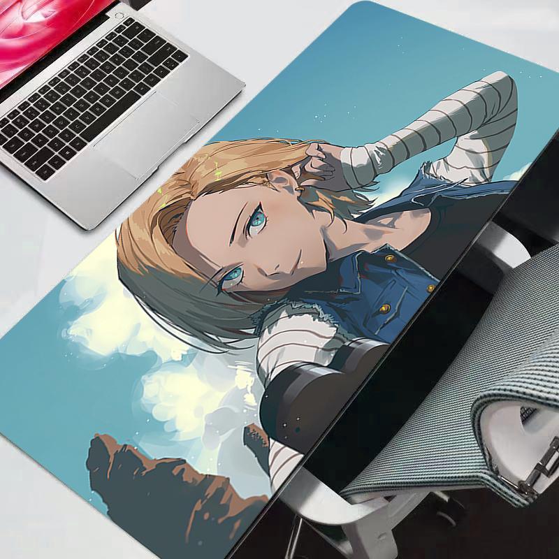 DBZ Dragon Ball Z Mouse Pad Rubber PC Computer Rug Gaming Accessories Mousepad Desk Mat Locking Edge Gamer Carpet Gift