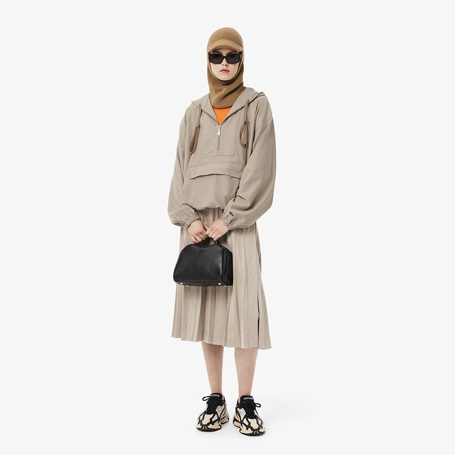 Lacoste Женский фланелевый топ с капюшоном CF4188-54NICC
