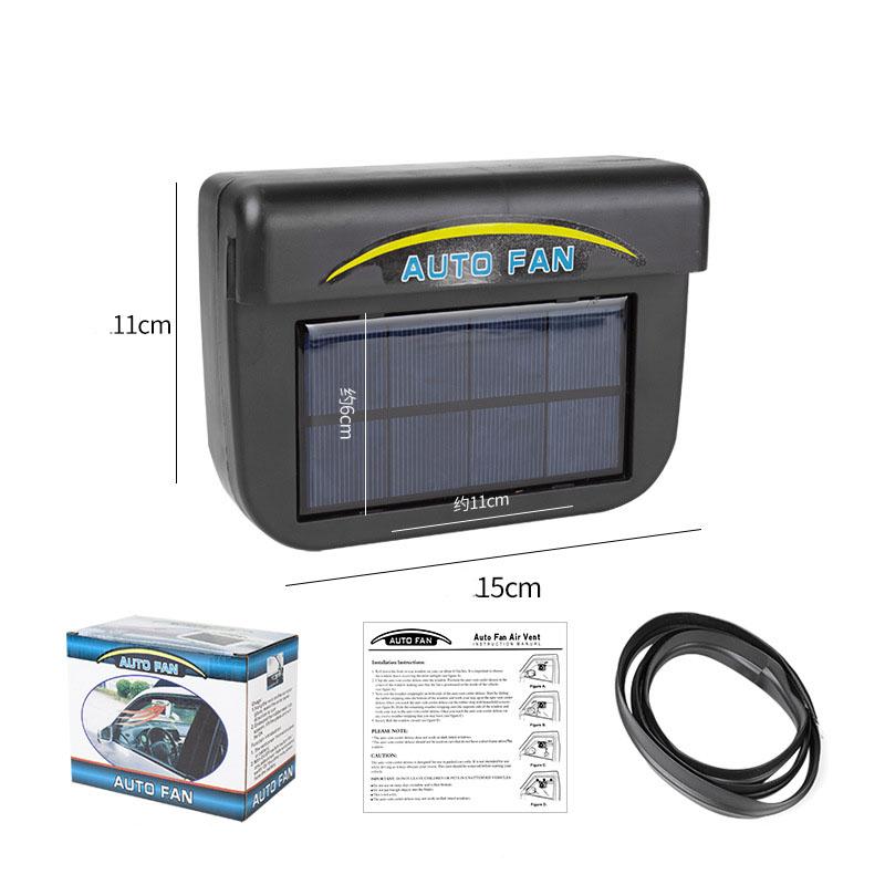 Высококачественный портативный маленький автомобильный вытяжной вентилятор для охлаждения Оконный солнечный охлаждающий вентилятор центробежный вентилятор Высокоскоростной тихий
