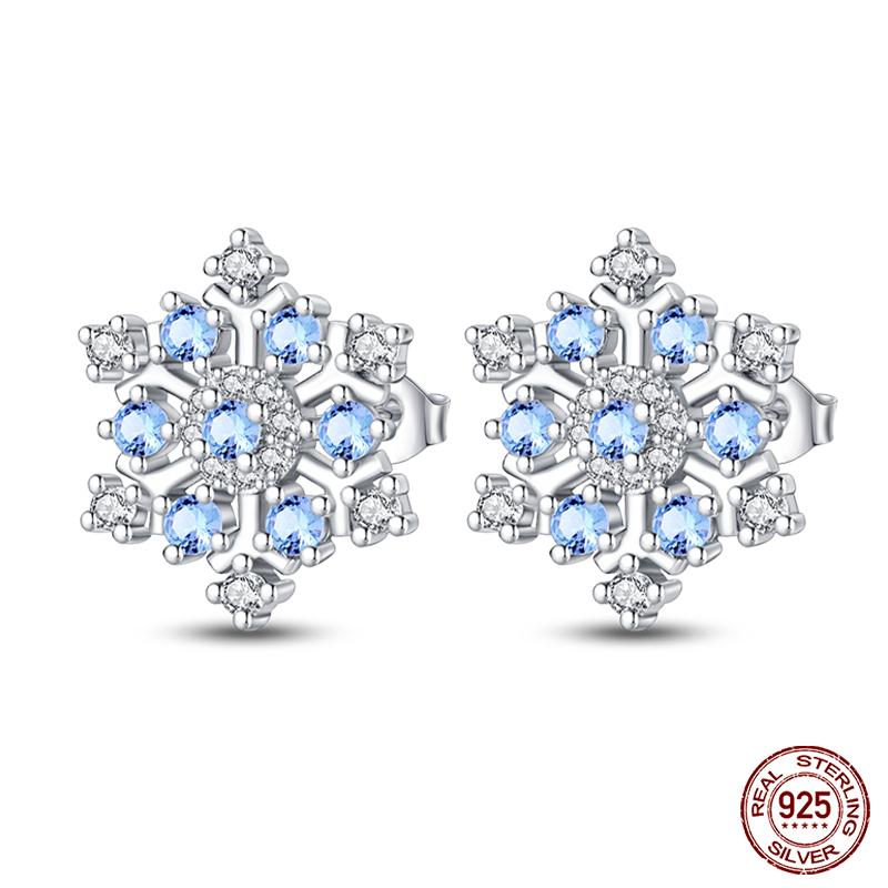 Настоящие серьги-звезды из стерлингового серебра 925 пробы для женщин, сверкающие циркониевые серьги-гвоздики, роскошные изысканные помолвочные свадебные украшения, подарок для девушки