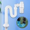 Universal Kitchen Sink Drain Anti Clogging Retractable Deodorizing Filter Flexible Downspout Home Sink Hose for Bathroom Sink