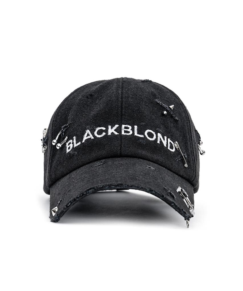 BLACKBLOND Vividi Ript Пирсинг Индивидуальная джинсовая кепка (черный)
