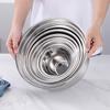 18-26 см Нержавеющая сталь Высокая емкость Мука Яйца Смешивание Чаша Загущение Салатник Выпечка Суп Контейнер Кухонная Утварь