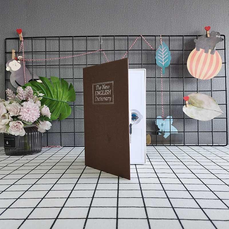 Creative Dictionary Book Safe Plastic Piggy Bank Key Safe English Dictionary Password Box Piggy Bank