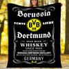 Borussia Dortmund Printed Throw Blanket—soft,warm;versatile Blanket for All Seasons—perfect As &air-conditioning Throw,nap Blanket