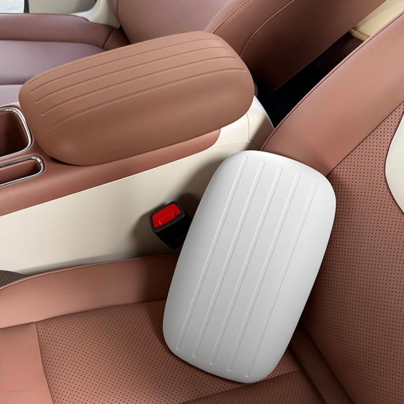 For Wuling Bingo Pro 2026 Silicone Armrest Cover Mat Non-Slip Car Center Console Anti-dirty Armrest Protector Pad Accessories